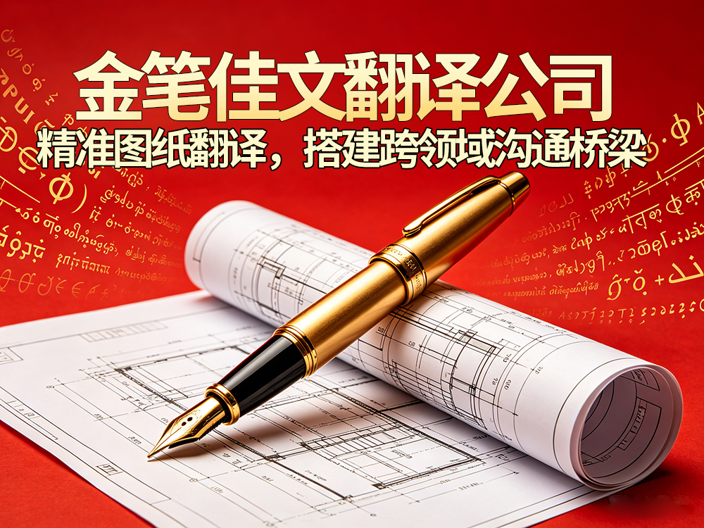 翻译公司：精准图纸翻译，搭建跨领域沟通桥梁！金笔佳文翻译