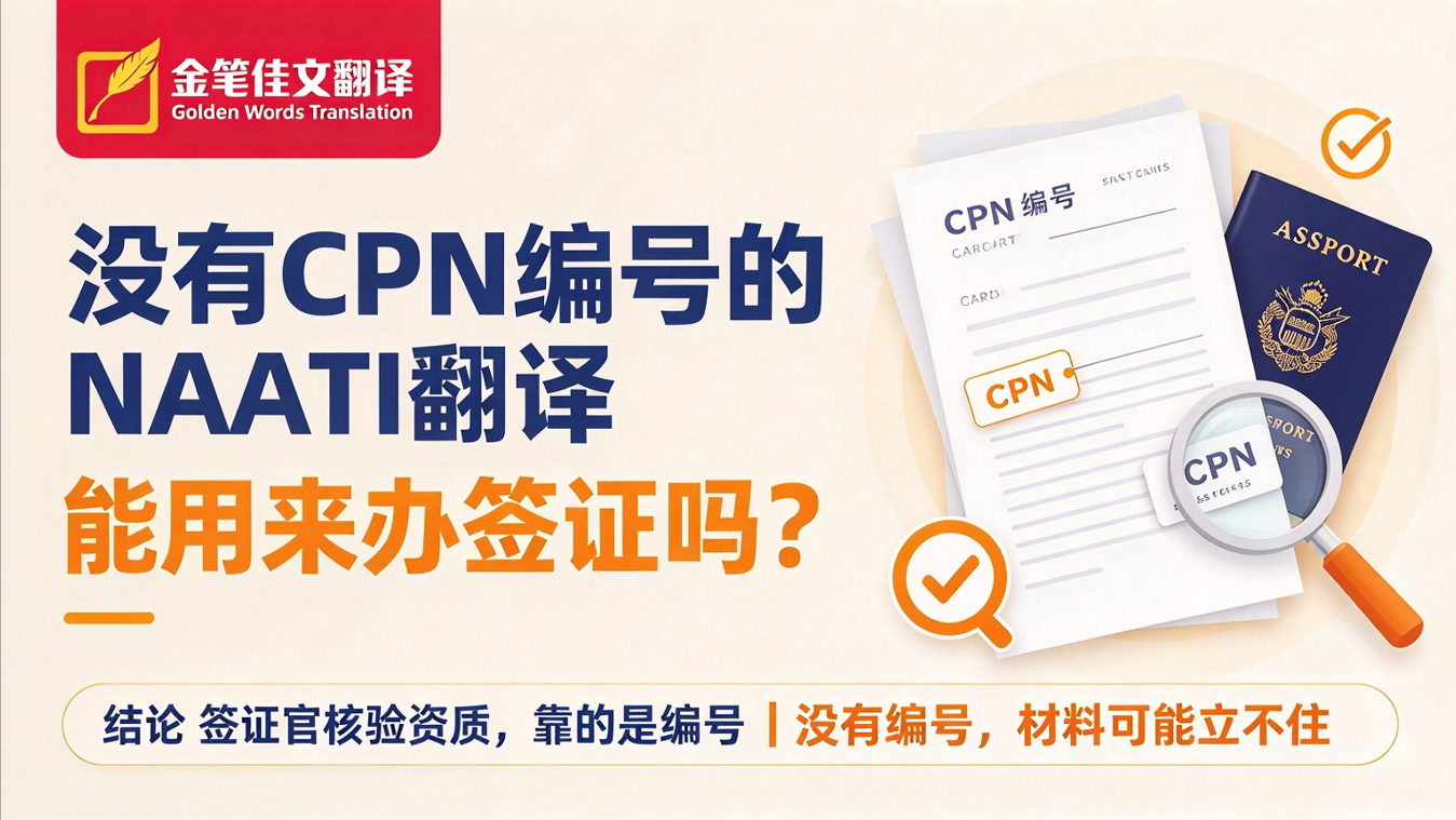 NAATI翻译没有CPN编号能用吗？核验要点与风险提示